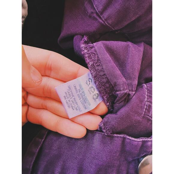 Tuckernuck SEA New York Kali Quilted Ankle Pants Eggplant Purple 4 Quiet Luxury - Picture 8 of 10